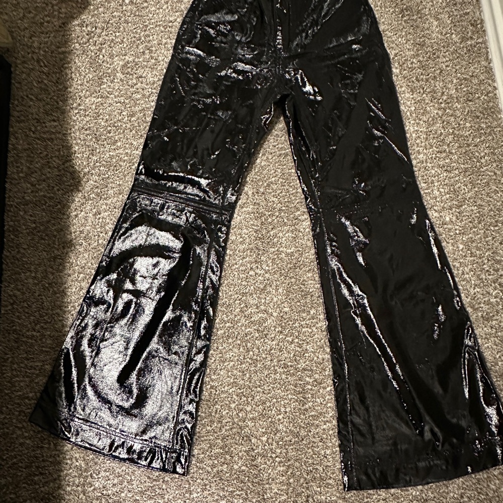 House of CB faux leather trousers